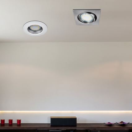 Rabalux - KIT 3xLED Infälld lampa 3xGU10/3W/230V IP40