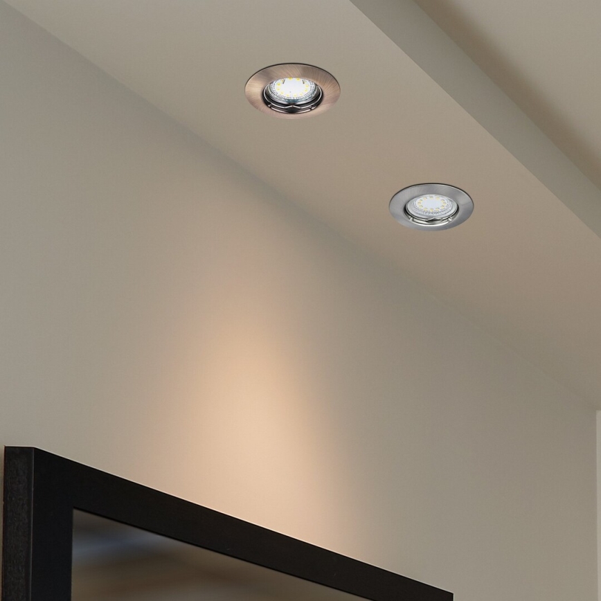 Rabalux - KIT 3xLED Infälld lampa 3xGU10/3W/230V IP40