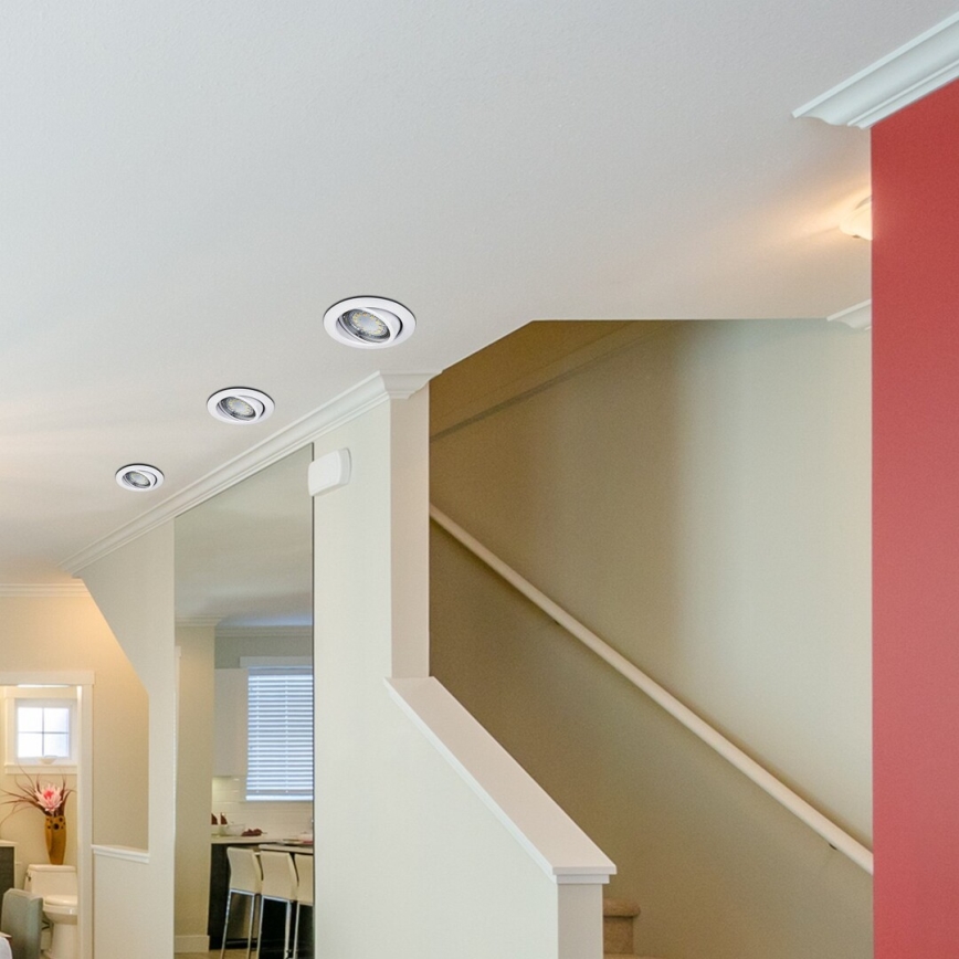 Rabalux - KIT 3xLED Infälld lampa 3xGU10/3W/230V IP40