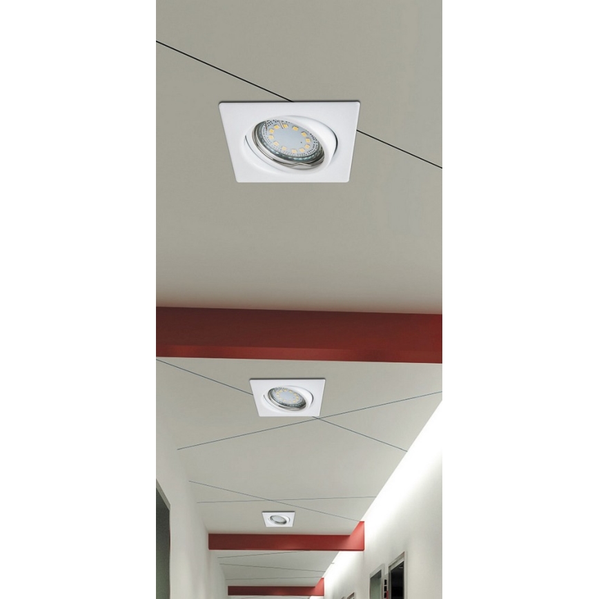 Rabalux - KIT 3xLED Infälld lampa 3xGU10/3W/230V IP40