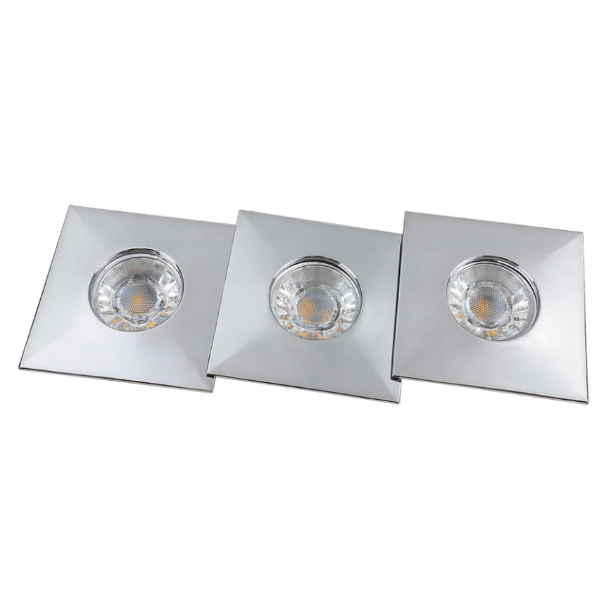 Rabalux 1079 - SET 3xLED Badrum Hängande Takbelysning RANDY 3xLED/4W/230V