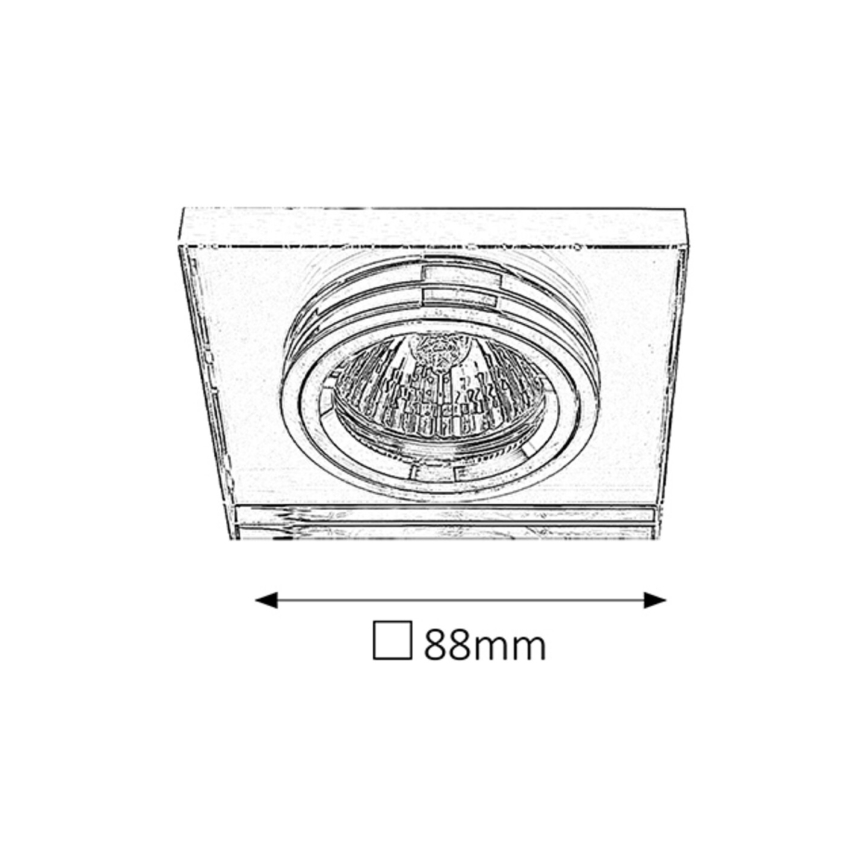 Rabalux 1147 - Infälld belysning 1xGU5,3/50W/12V