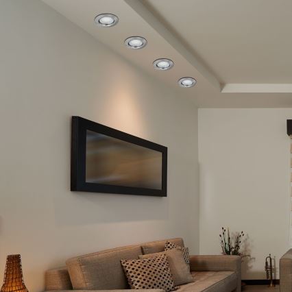 Rabalux - KIT 3xLED Infälld lampa 3xGU10/3W/230V IP40