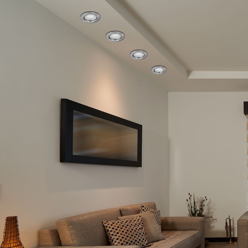 Rabalux - KIT 3xLED Infälld lampa 3xGU10/3W/230V IP40
