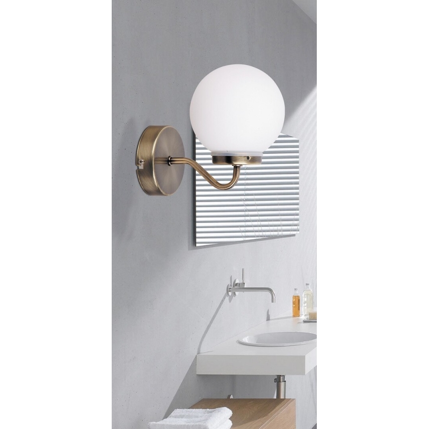 Rabalux 1302 - Badrum Väggbelysning TOGO 1xE14/40W/230V