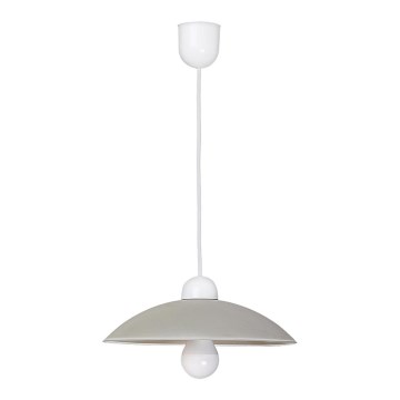 Rabalux 1408 - Ljuskrona CUPOLA RANGE 1xE27/60W/230V grå