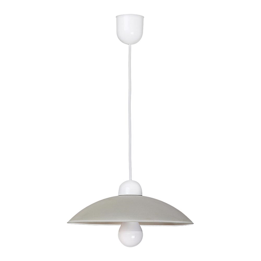 Rabalux 1408 - Ljuskrona CUPOLA RANGE 1xE27/60W/230V grå