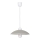 Rabalux 1408 - Ljuskrona CUPOLA RANGE 1xE27/60W/230V grå