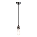Rabalux 1411 - Hängande lampa FIXY E27/40W svart