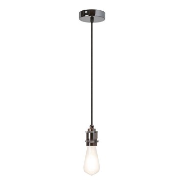 Rabalux 1411 - Hängande lampa FIXY E27/40W svart
