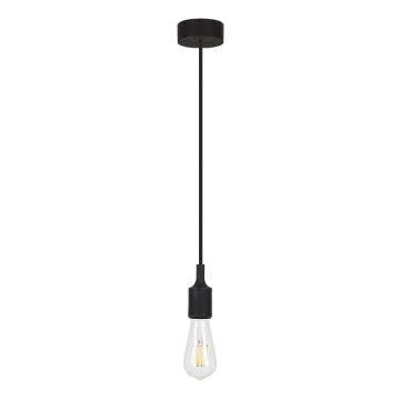 Rabalux 1412 - Hängande lampa ROXY 1xE27/40W svart
