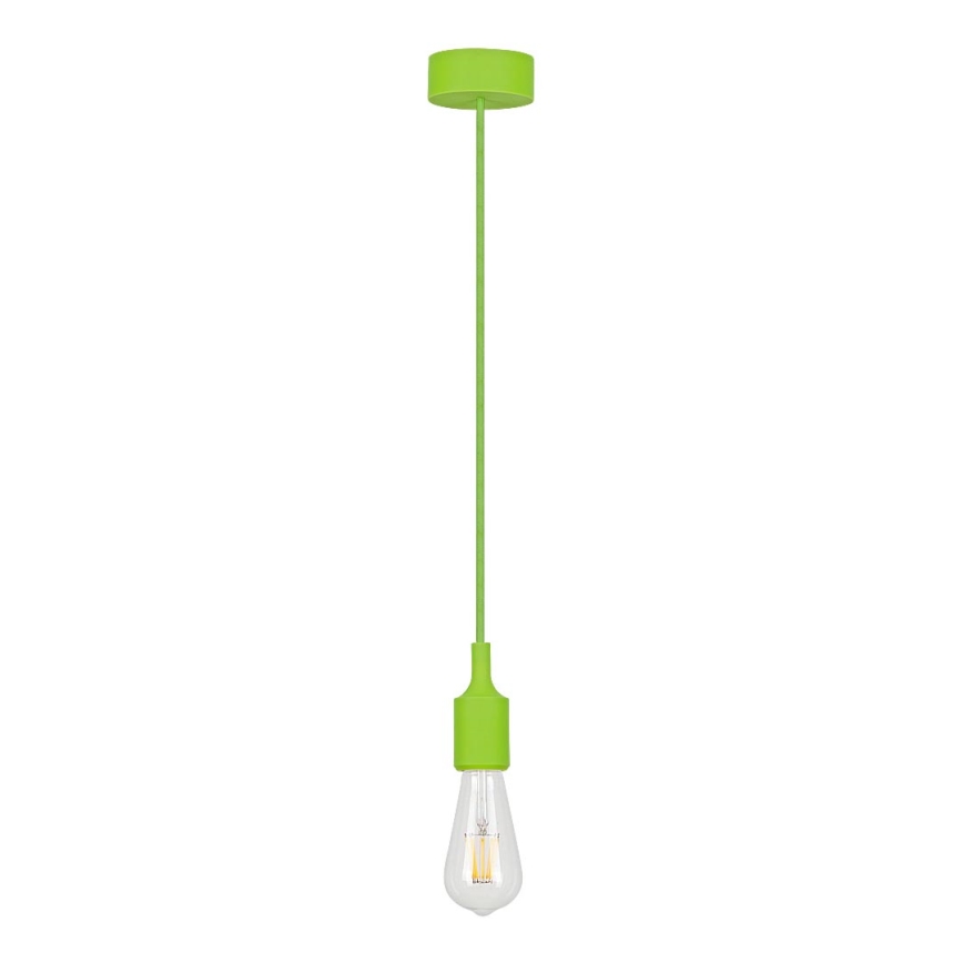 Rabalux 1415 - Hängande lampa ROXY E27/40W grön