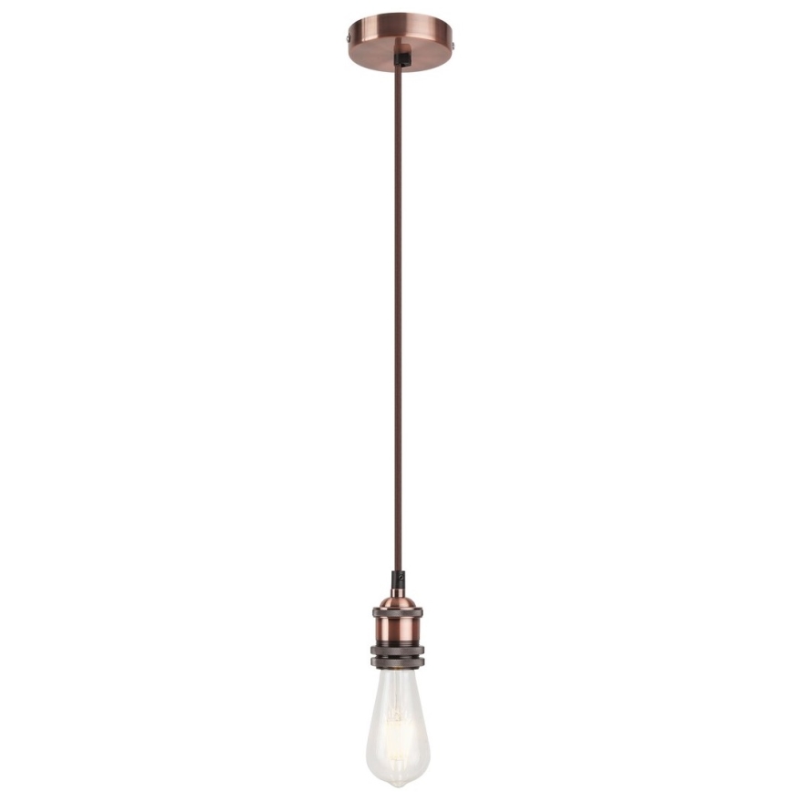 Rabalux 1417 - Hängande lampa FIXY E27/40W brons
