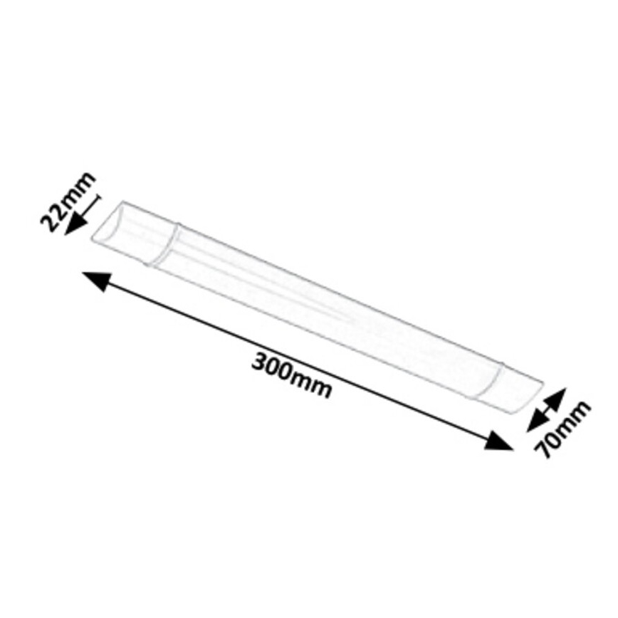 Rabalux 1450 - LED köksbelysning bänk BATTEN LED/10W/230V