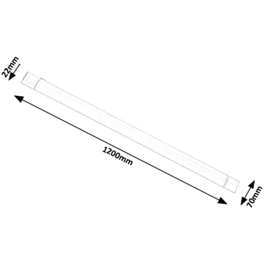 Rabalux 1453 - LED köksbelysning bänk BATTEN LED/40W/230V