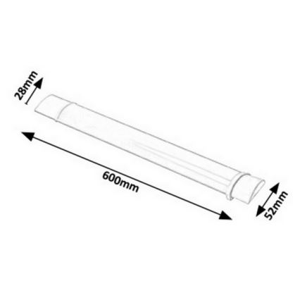Rabalux 1454 - LED Arbetsbelysning DROP LED/20W/230V IP65