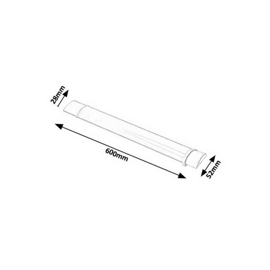 Rabalux 1454 - LED Arbetsbelysning DROP LED/20W/230V IP65