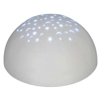 Rabalux 1470 - LED Nattlampa LINA RGB LED/0,5W/3xAA