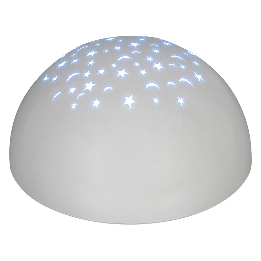 Rabalux 1470 - LED Nattlampa LINA RGB LED/0,5W/3xAA