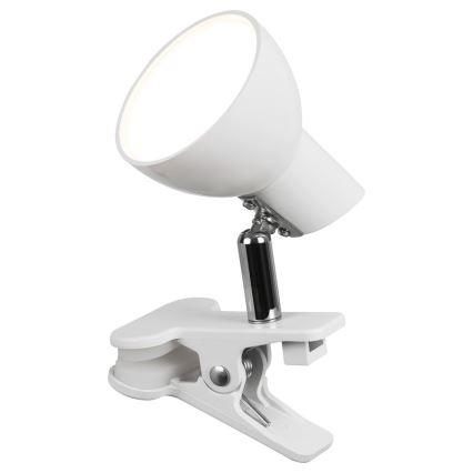 Rabalux 1477 - LED-lampa med klämma NOAH LED/5W/230V vit