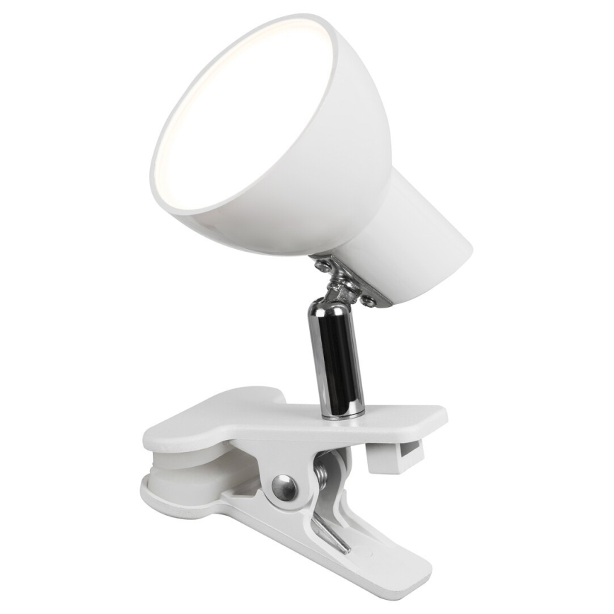 Rabalux 1477 - LED-lampa med klämma NOAH LED/5W/230V vit
