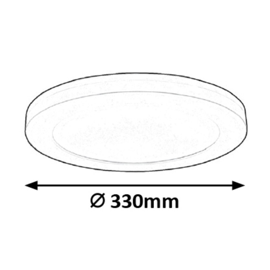 Rabalux - LED taklampa med sensor LED/30W/230V 33 cm