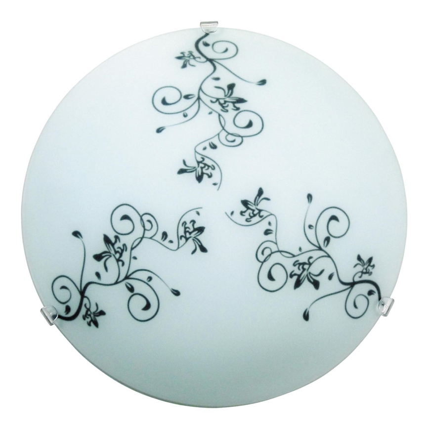 Rabalux 1847 - Takbelysning BLOOMY 1xE27/60W/230V