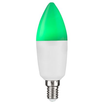 Rabalux 1980 - LED RGB Dimbar glödlampa C37 E14/5W/230V Wi-Fi 3000-6500K