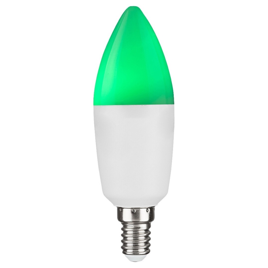 Rabalux 1980 - LED RGB Dimbar glödlampa C37 E14/5W/230V Wi-Fi 3000-6500K