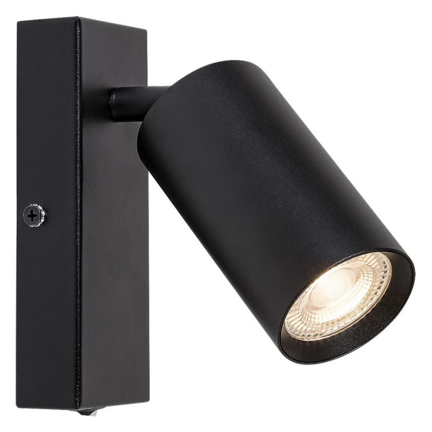 Rabalux - Väggspotlight 1xGU10/25W/230V svart