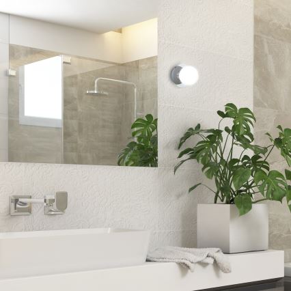 Rabalux 2110 - Badrumsbelysning vägg BECCA 1xG9/28W/230V IP44