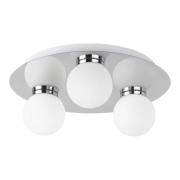 Rabalux 2113 - Badrumsbelysning tak BECCA 3xG9/28W/230V IP44