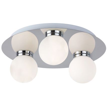 Rabalux 2113 - Badrumsbelysning tak BECCA 3xG9/28W/230V IP44