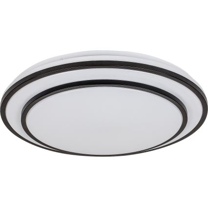 Rabalux 2130 - LED Dimbar taklampa LED/40W/230V svart+ fjärrkontroll