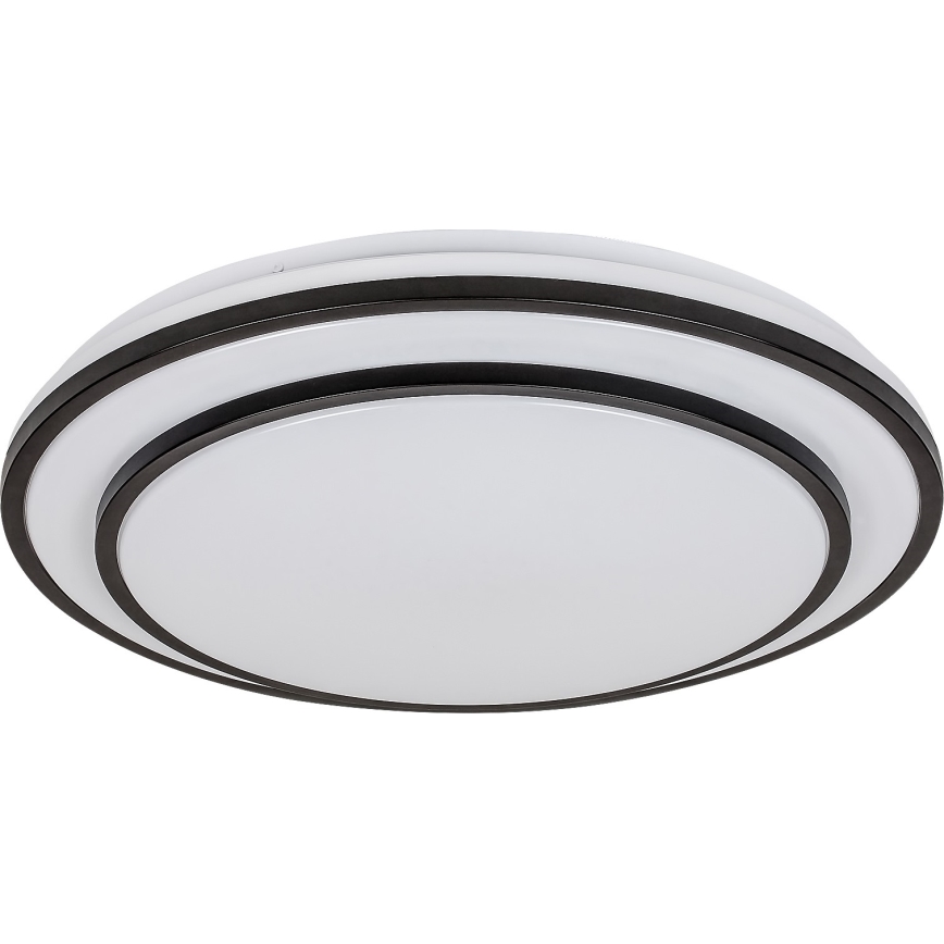 Rabalux 2130 - LED Dimbar taklampa LED/40W/230V svart+ fjärrkontroll