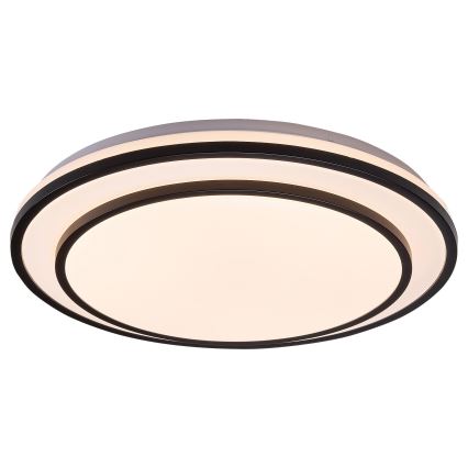 Rabalux 2130 - LED Dimbar taklampa LED/40W/230V svart+ fjärrkontroll