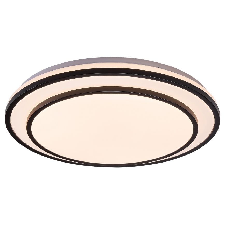 Rabalux 2130 - LED Dimbar taklampa LED/40W/230V svart+ fjärrkontroll