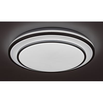 Rabalux 2131 - LED Dimbar taklampa LED/40W/230V silver + fjärrkontroll