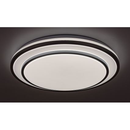 Rabalux 2131 - LED Dimbar taklampa LED/40W/230V silver + fjärrkontroll