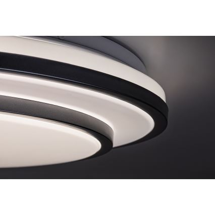 Rabalux 2131 - LED Dimbar taklampa LED/40W/230V silver + fjärrkontroll