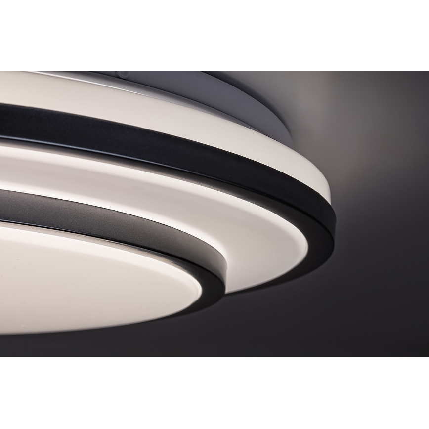 Rabalux 2131 - LED Dimbar taklampa LED/40W/230V silver + fjärrkontroll