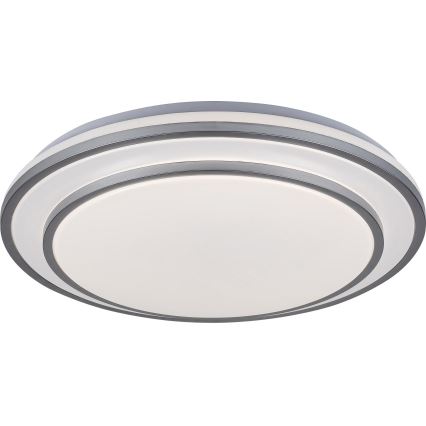 Rabalux 2131 - LED Dimbar taklampa LED/40W/230V silver + fjärrkontroll