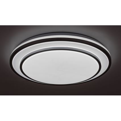 Rabalux 2131 - LED Dimbar taklampa LED/40W/230V silver + fjärrkontroll