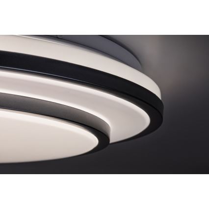 Rabalux 2131 - LED Dimbar taklampa LED/40W/230V silver + fjärrkontroll