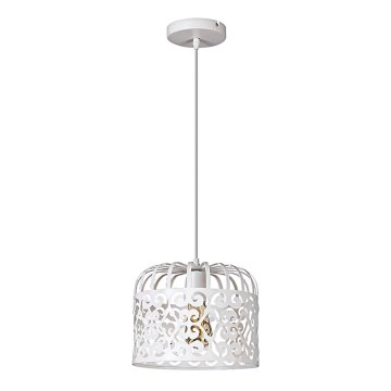 Rabalux 2161 - Ljuskrona ALESSANDRA 1xE27/60W/230V vit