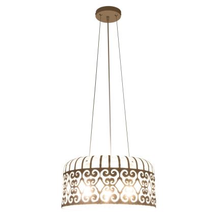Rabalux 2163 - Ljuskrona ALESSANDRA 3xE27/60W/230V vit