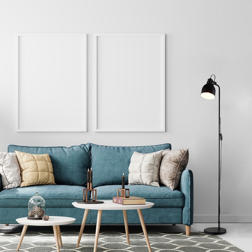 Rabalux - Golv lampa 1xE27/40W/230V svart