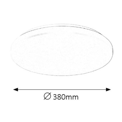 Rabalux - LED taklampa 1xLED/32W/230V diameter 38 cm