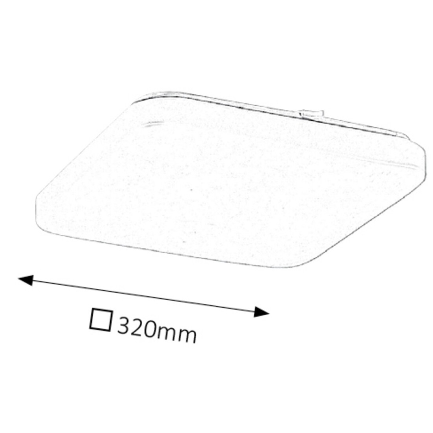Rabalux 2287 - LED Takbelysning ROB 1xLED/32W/230V