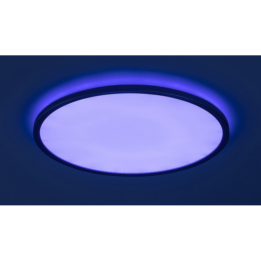 Rabalux - LED RGB dimbar taklampa LED/22W/230V Wi-Fi Tuya + fjärrkontroll